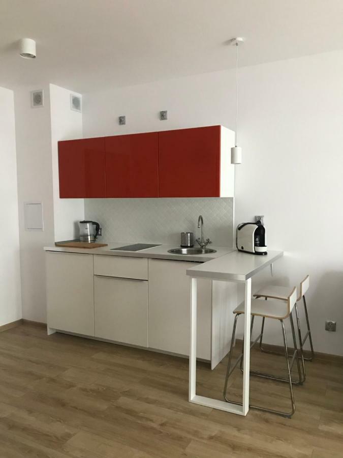 Апартаменты Apartament Ulanska Свиноуйсьце Экстерьер фото